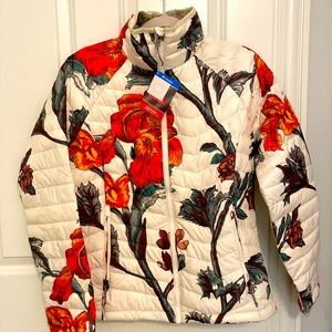 NWT Columbia Women’s White Out II Omni Heat Jacket Puffer Flower Print